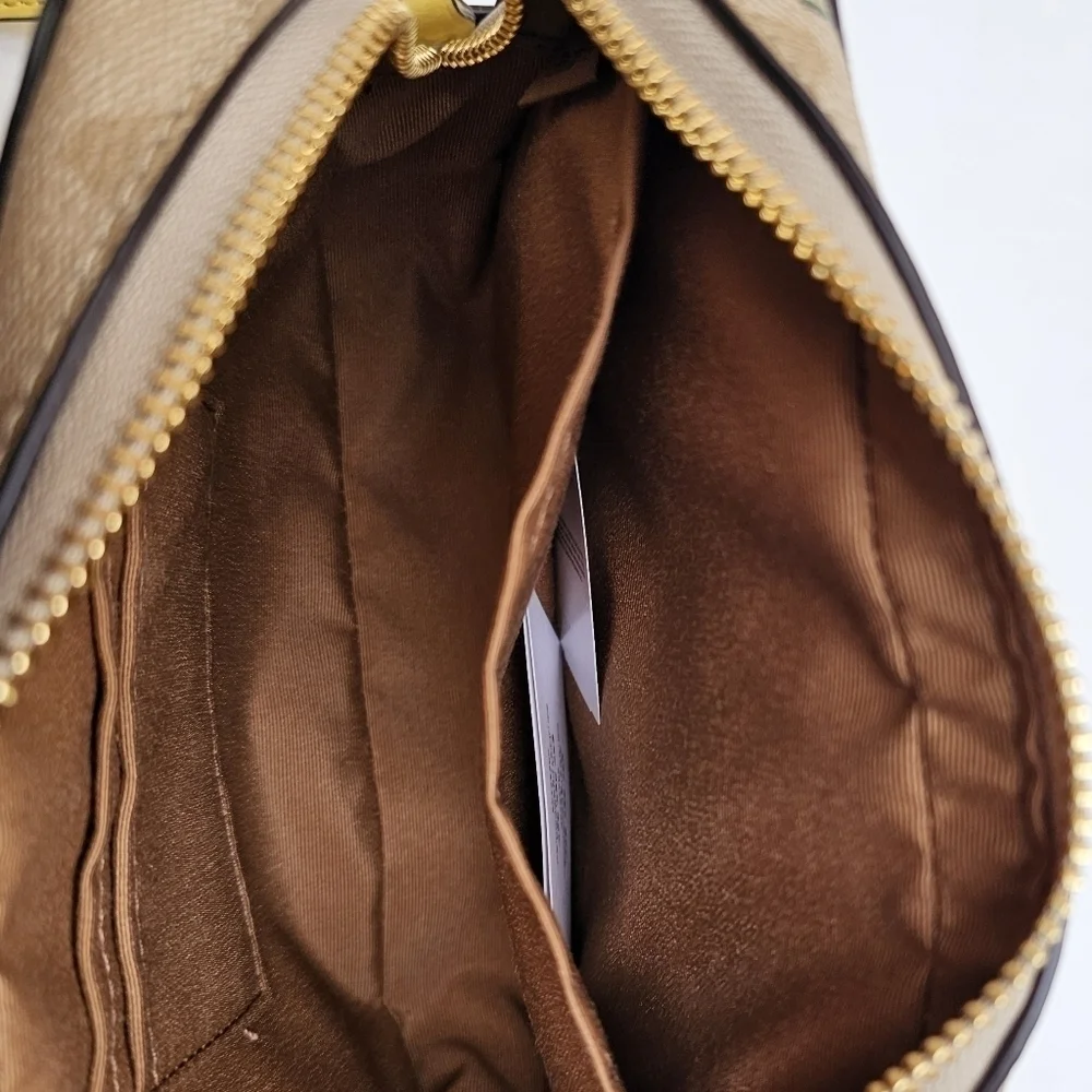 Coach Bag Mini Camera Bag In Signature Canvas With Dreamy Veggie Print